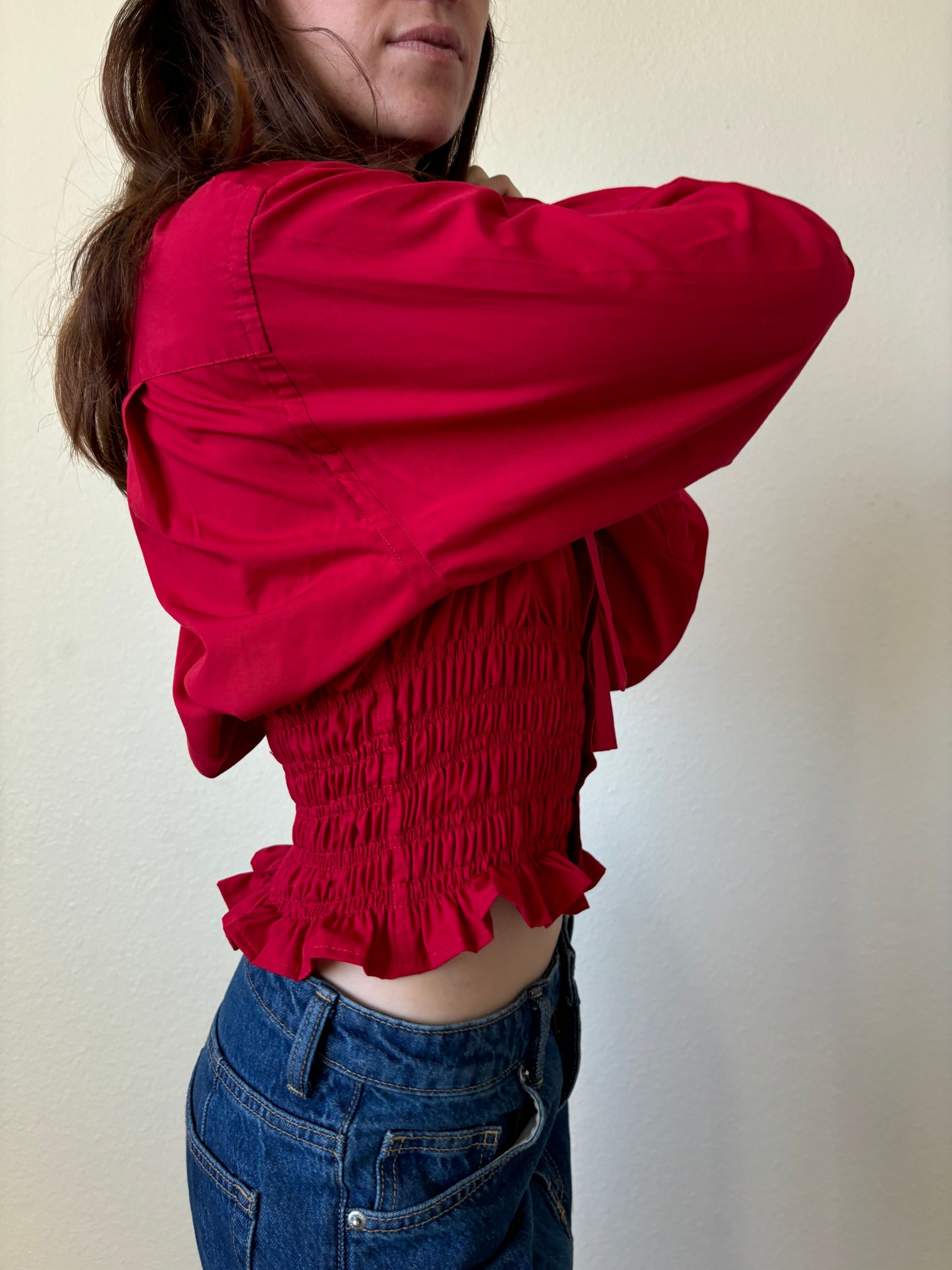 Marielle Top / CHERRY RED / M
