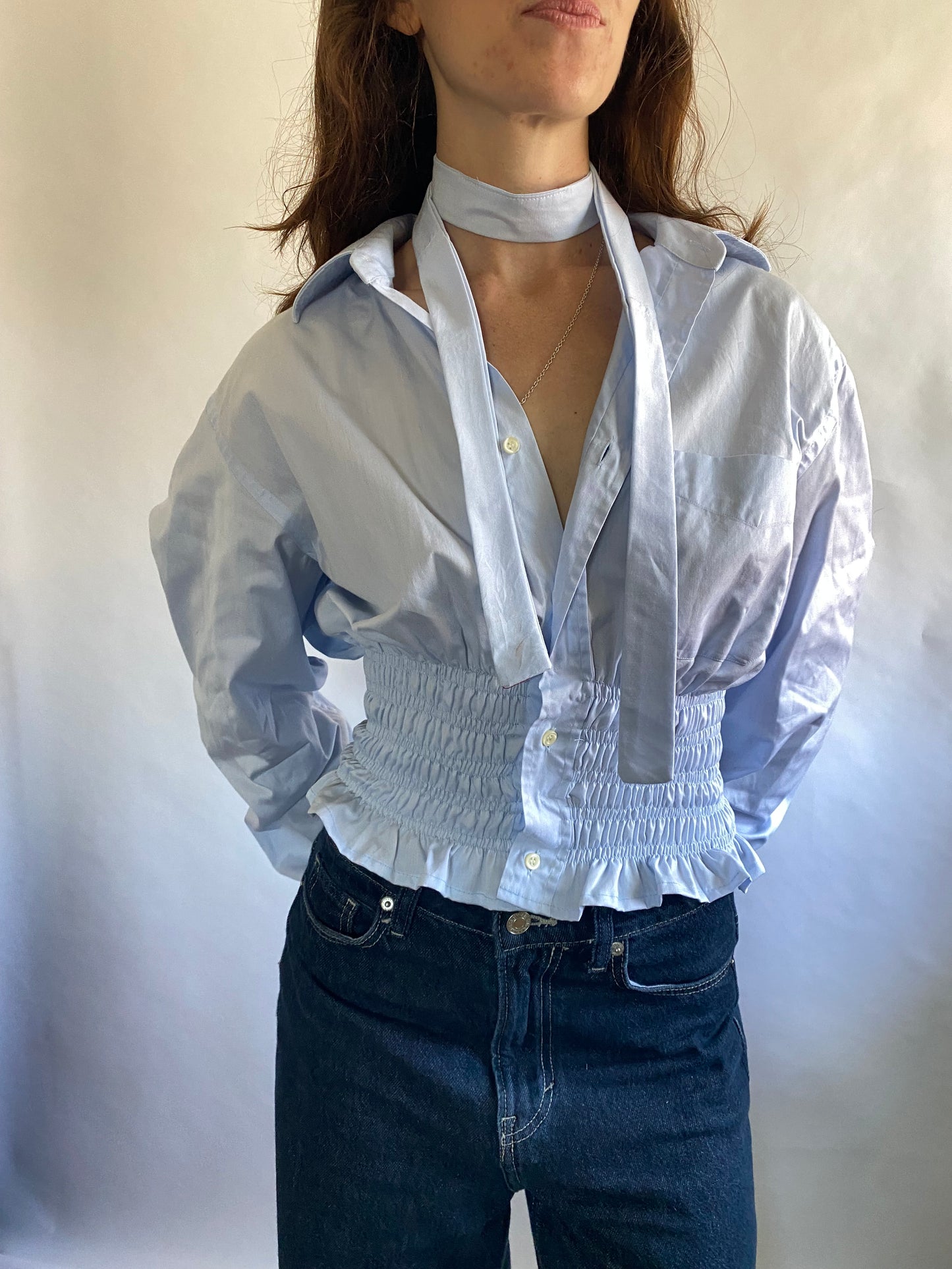 Marielle Top / Baby Blue / SM