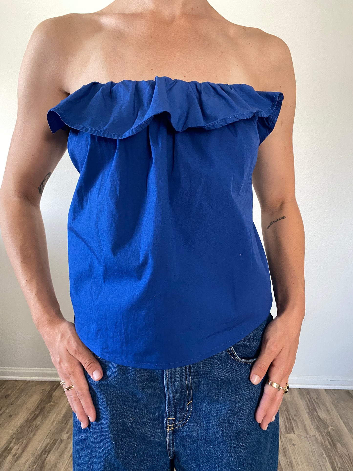 The Camille Top / Cobalt / XL-1x