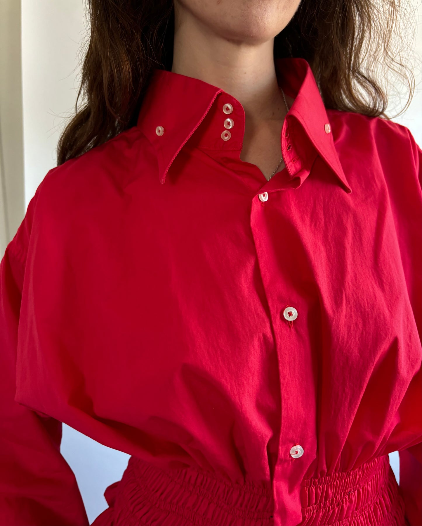 Marielle Top / Cherry Red / M - XL
