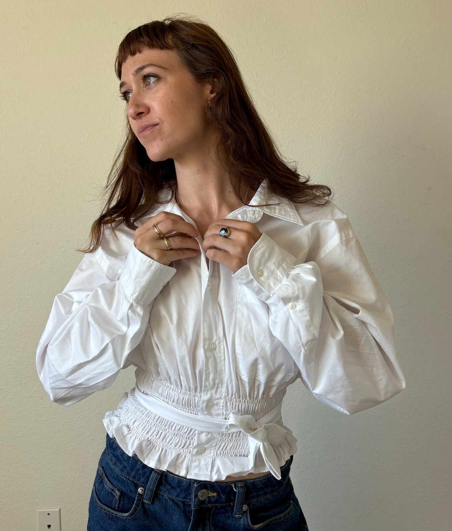 Marielle Top / WHITE / SM