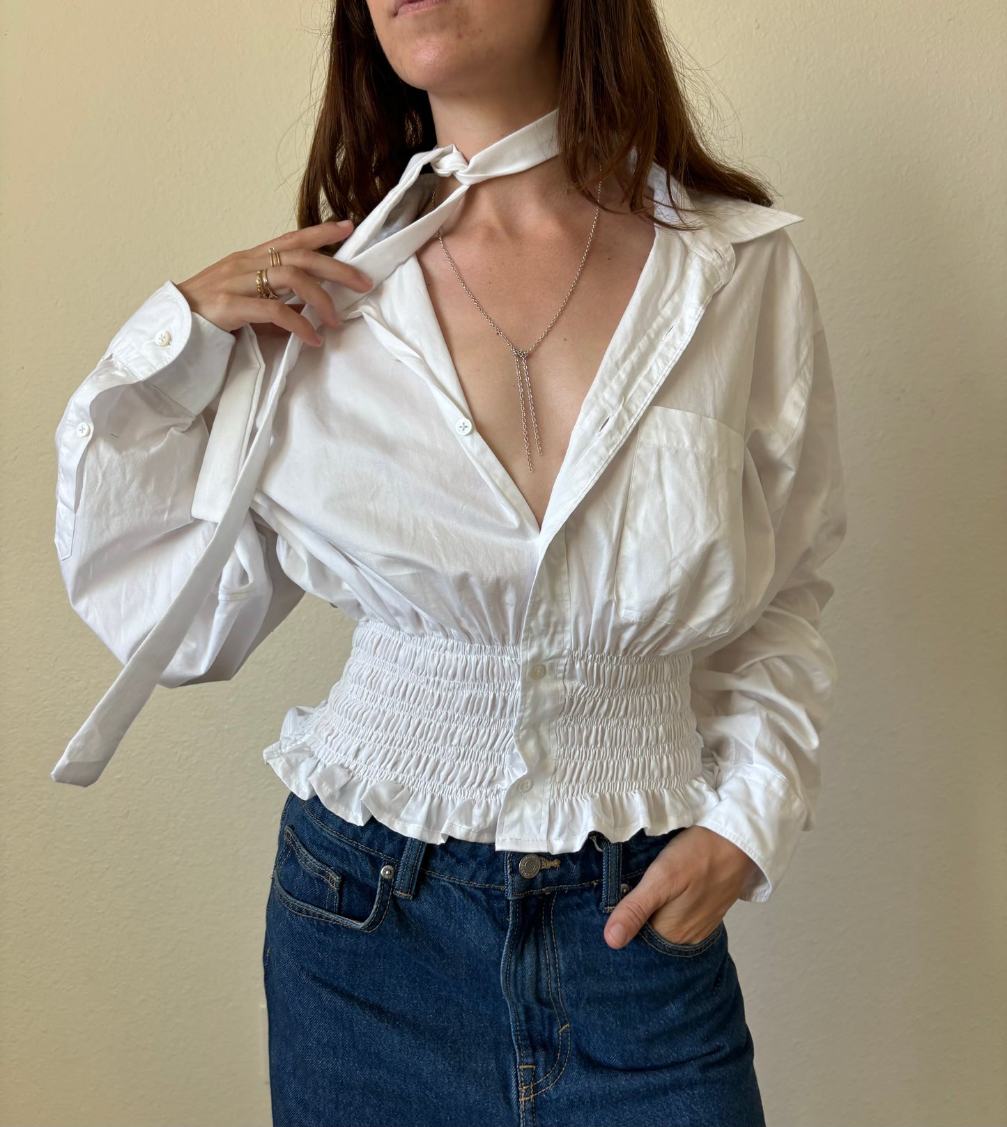 Marielle Top / WHITE / SM
