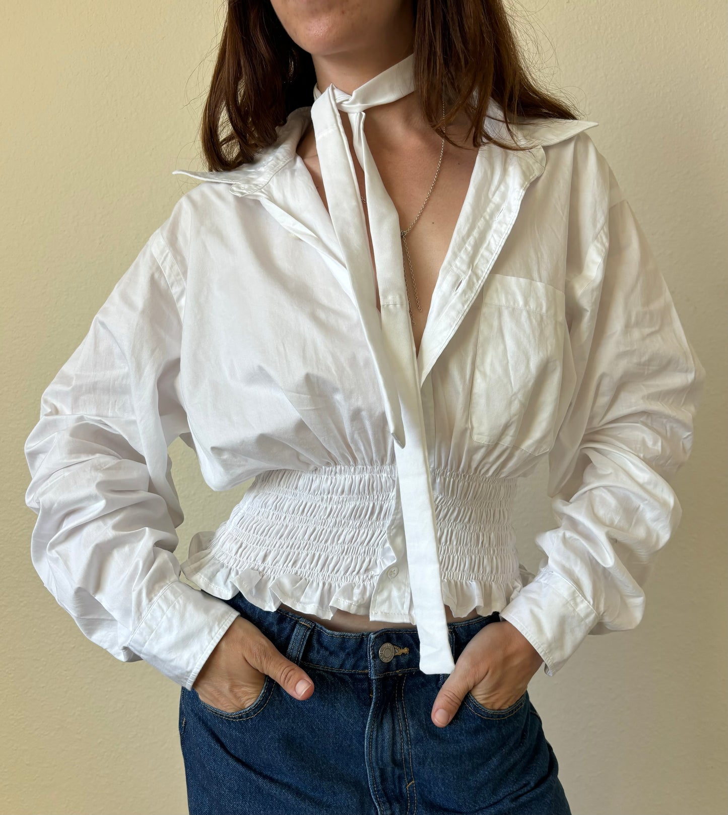 Marielle Top / WHITE / SM