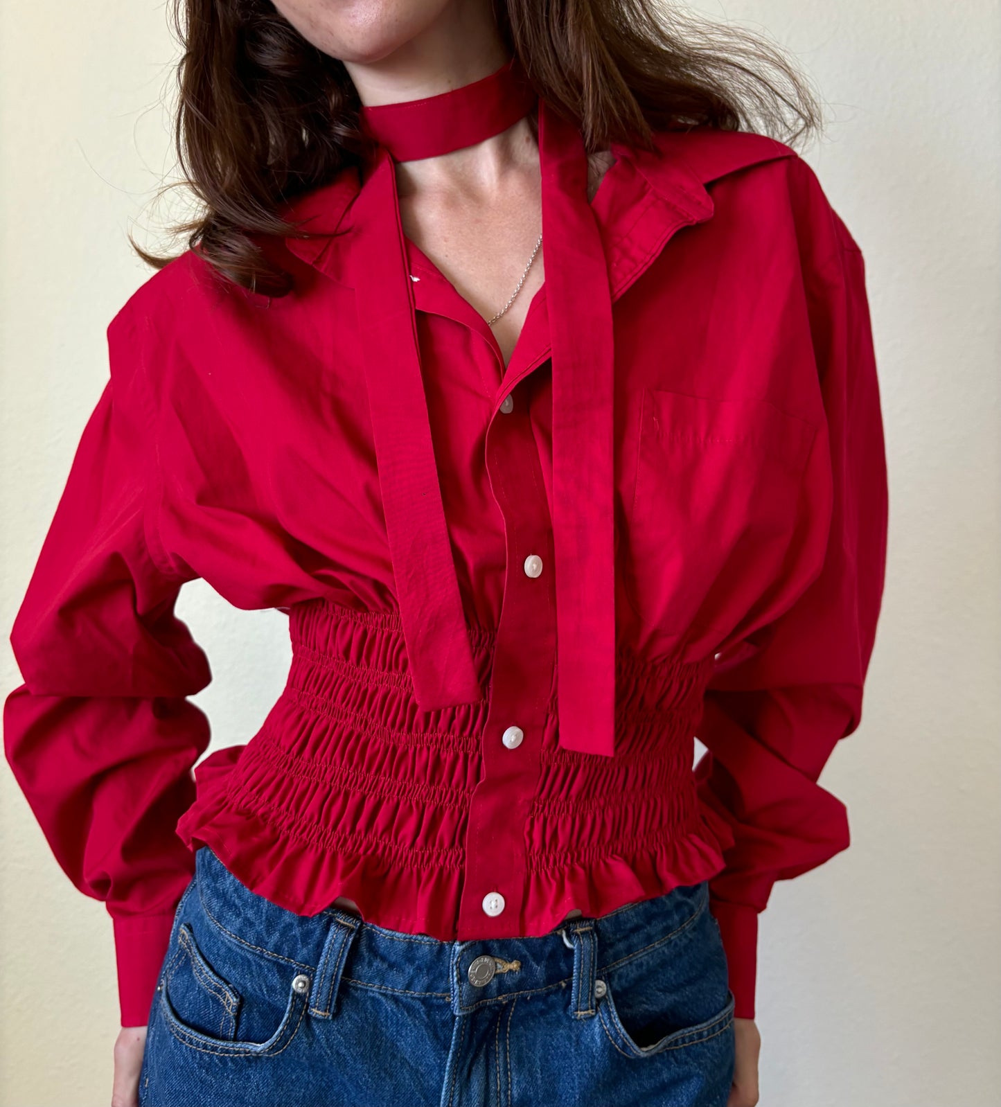 Marielle Top / CHERRY RED / M