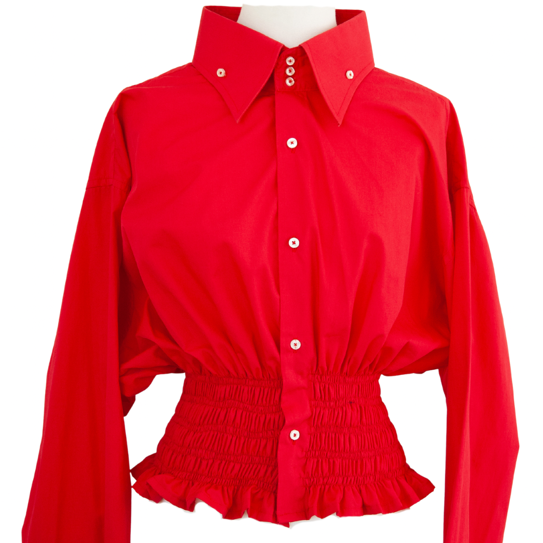 Marielle Top / Cherry Red / M - XL