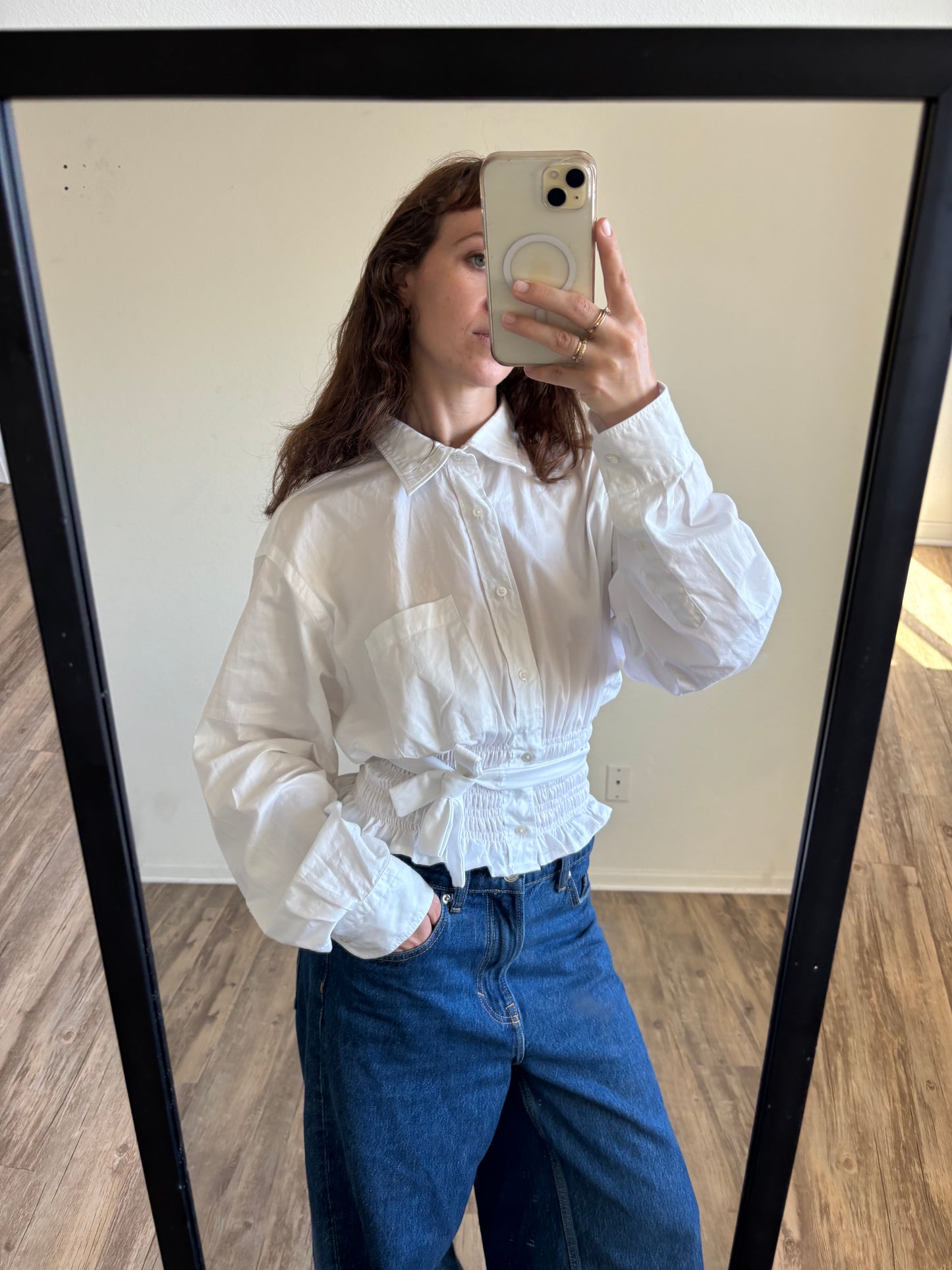 Marielle Top / WHITE / SM