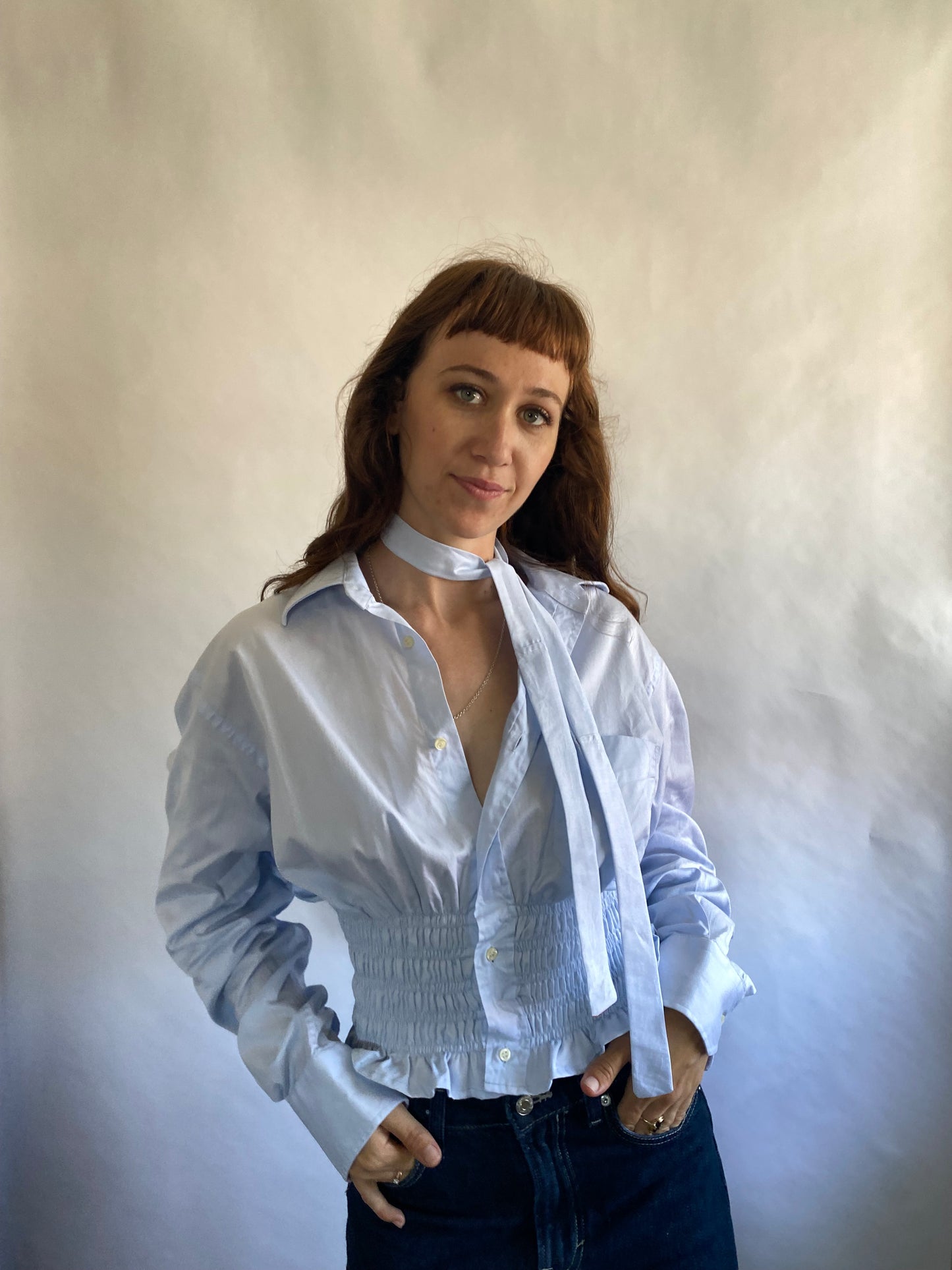 Marielle Top / Baby Blue / SM