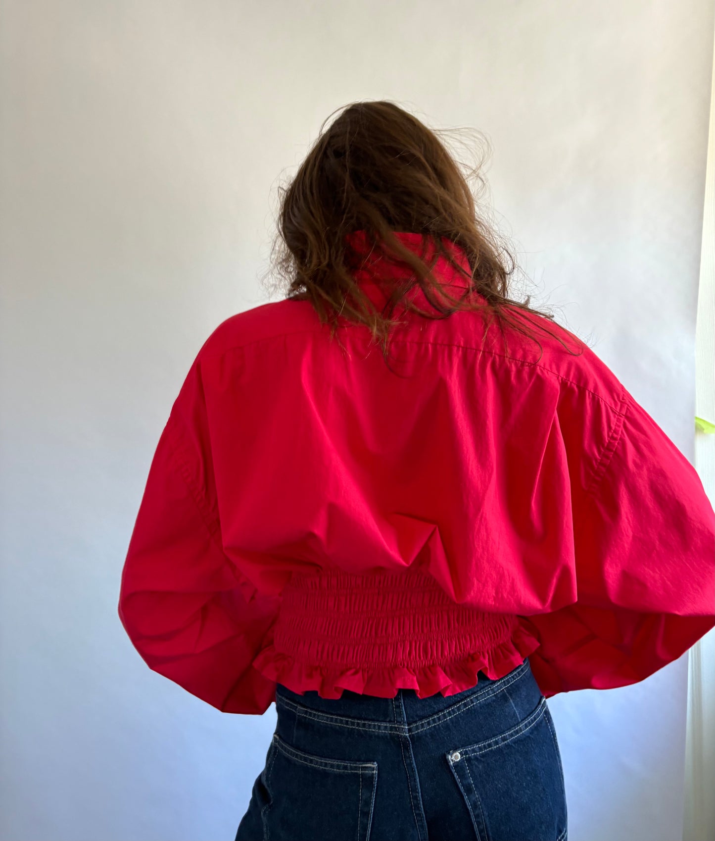 Marielle Top / Cherry Red / M - XL