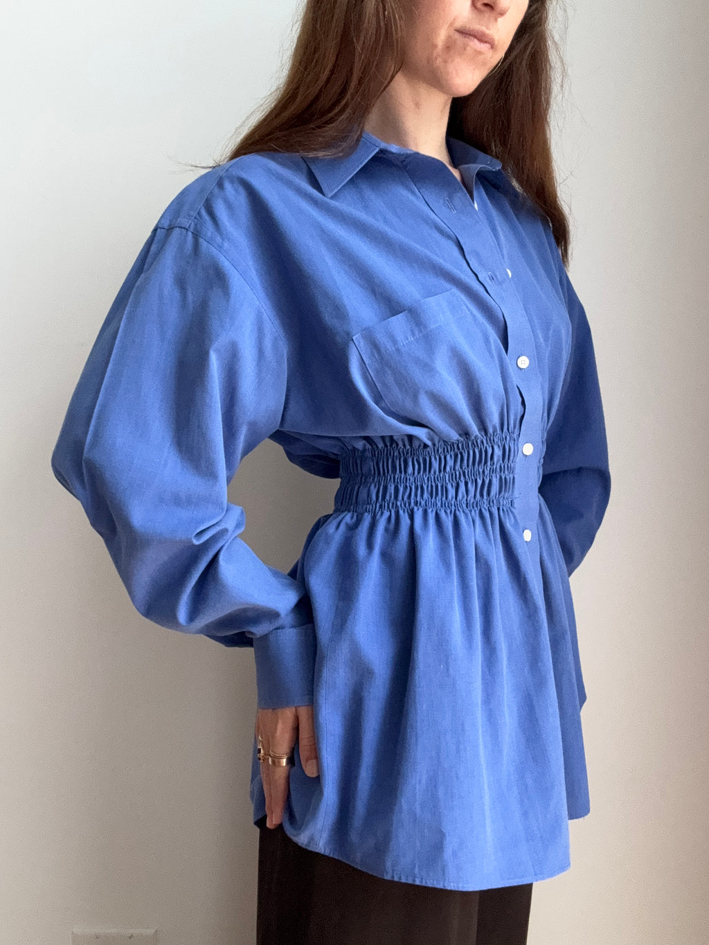 Elodie Top in Blue (M/L)