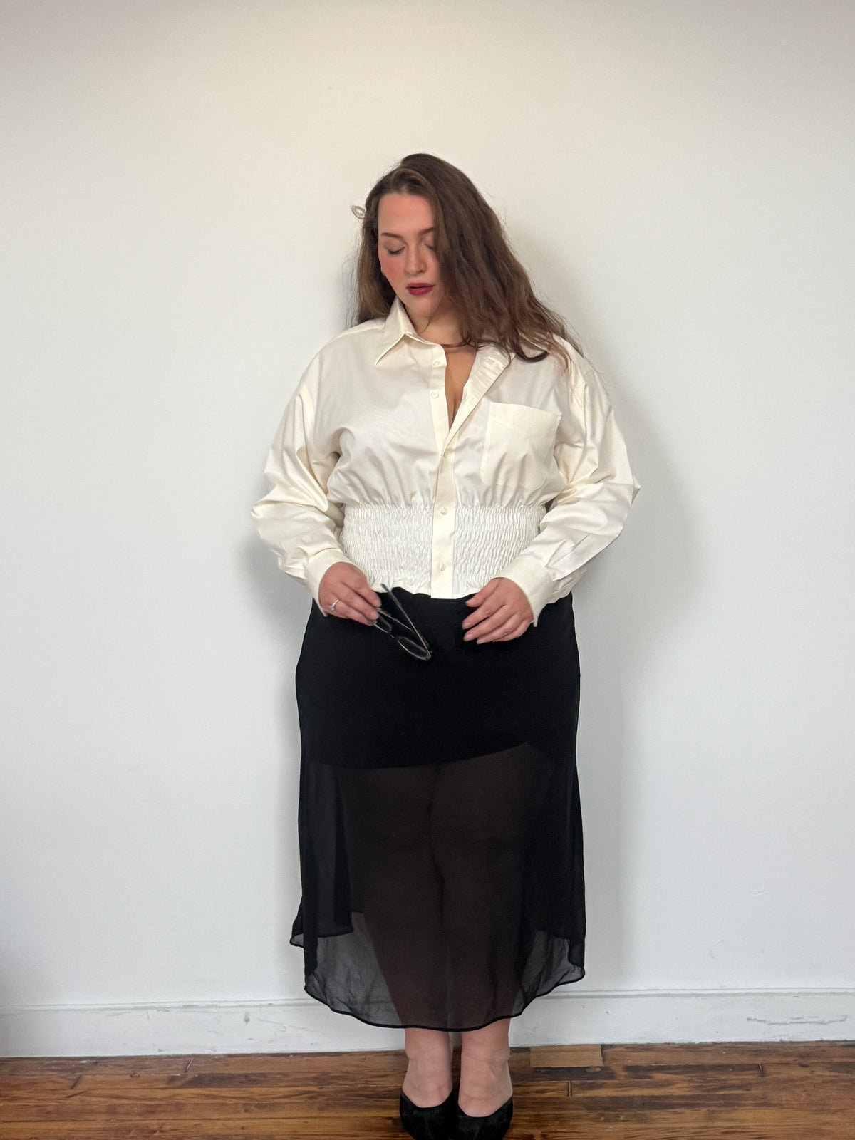 Marielle Top in IVORY (XL-1X)