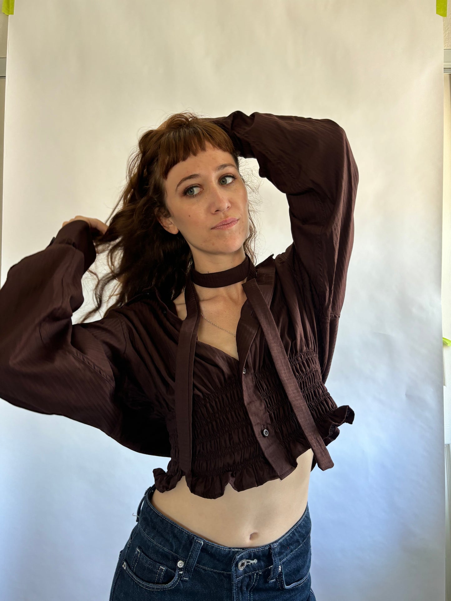 Marielle Top / Brown / M - XL