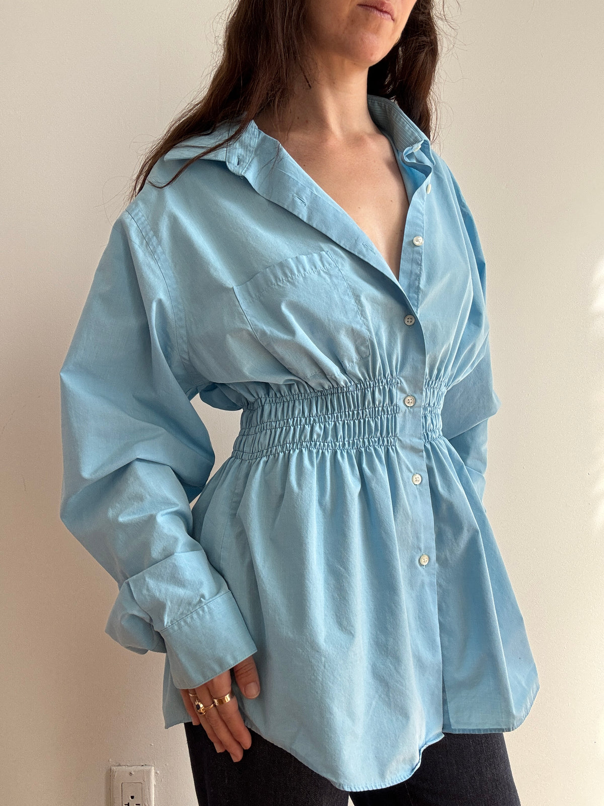 Elodie Top in Aqua (M-XL)
