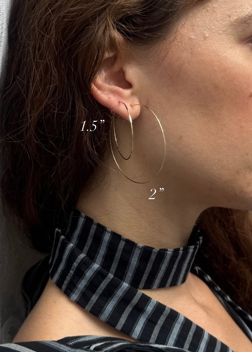 The Laurane Hoops