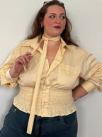 Marielle Top in Honey (XL-1X)