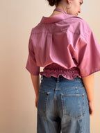 Marielle Top / Mauve Short Sleeves (S-M)