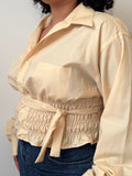 Marielle Top in Butter Yellow (XL-1X)