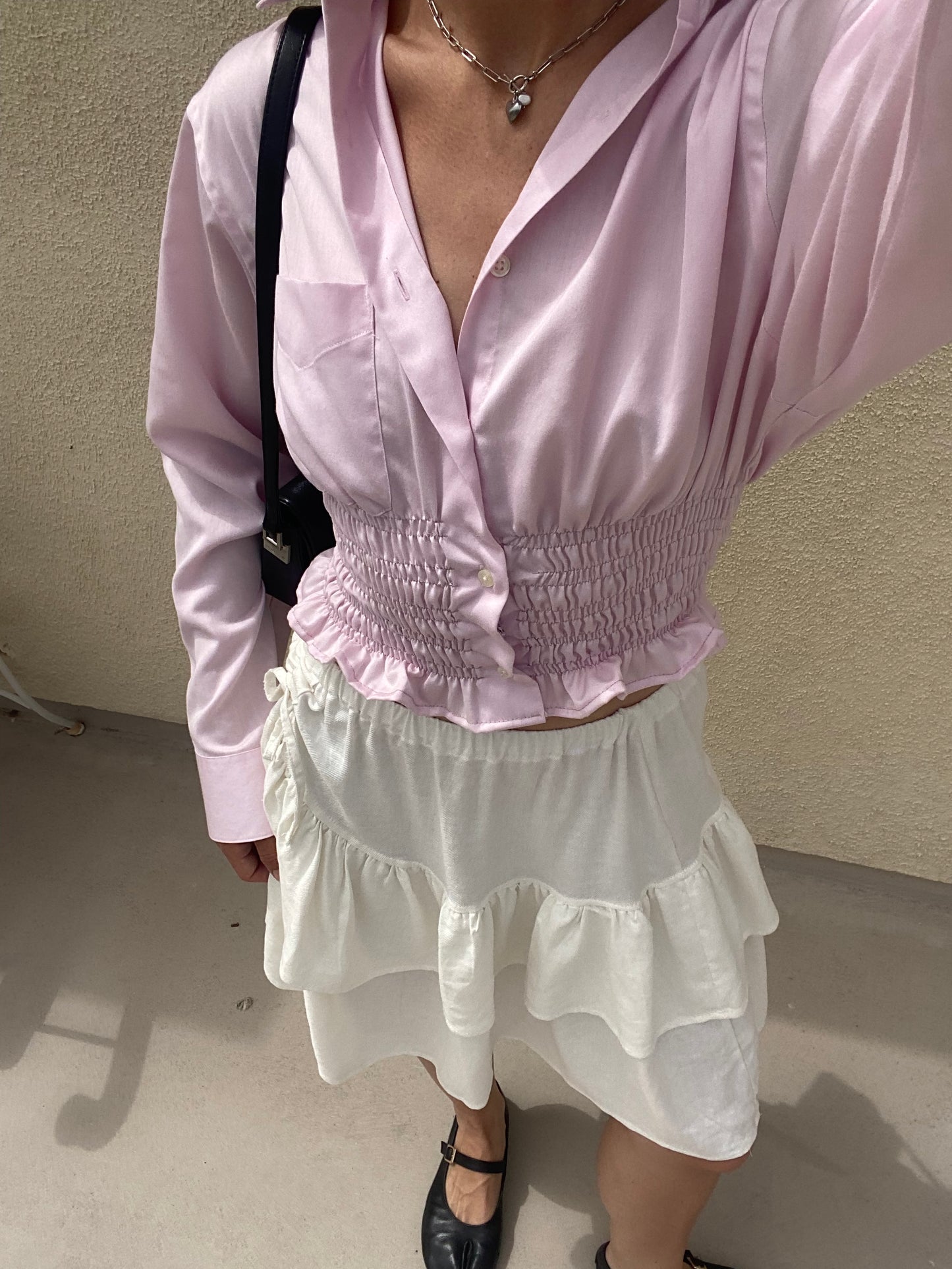 Marielle Top /Baby Pink / XS-S
