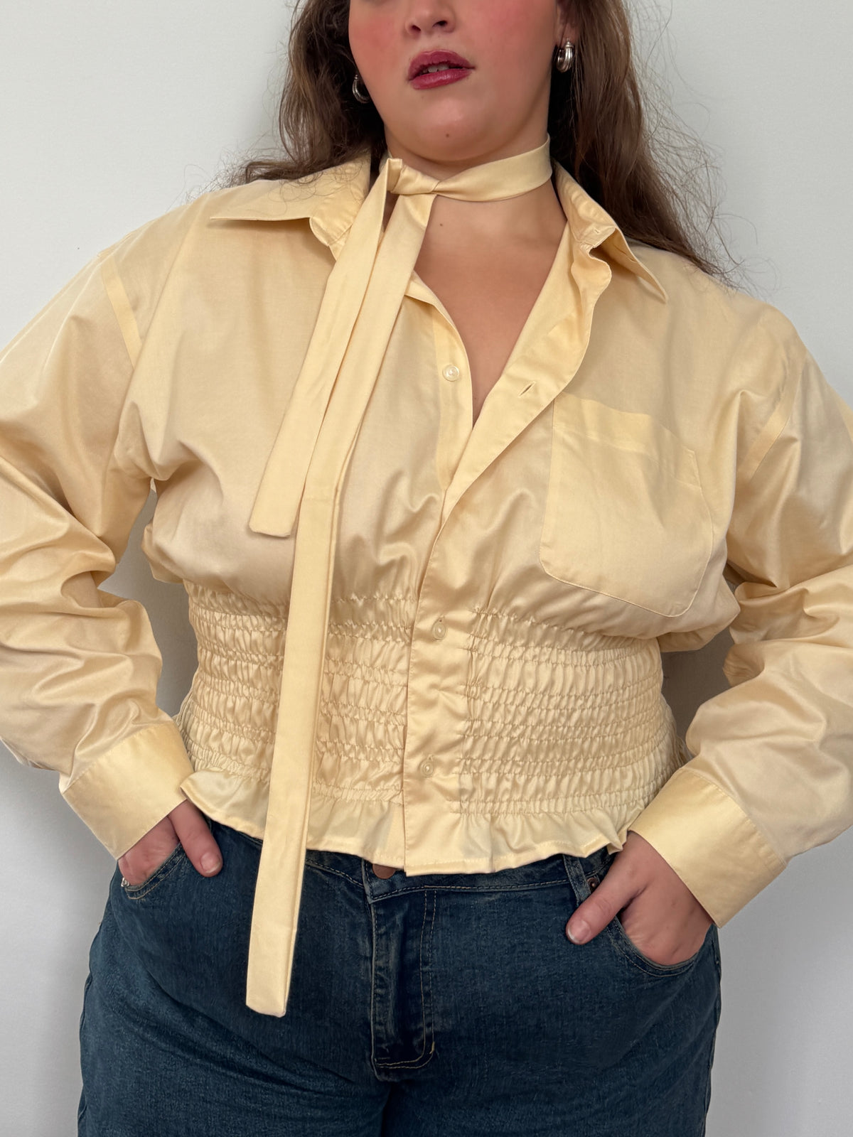 Marielle Top in Honey (XL-1X)