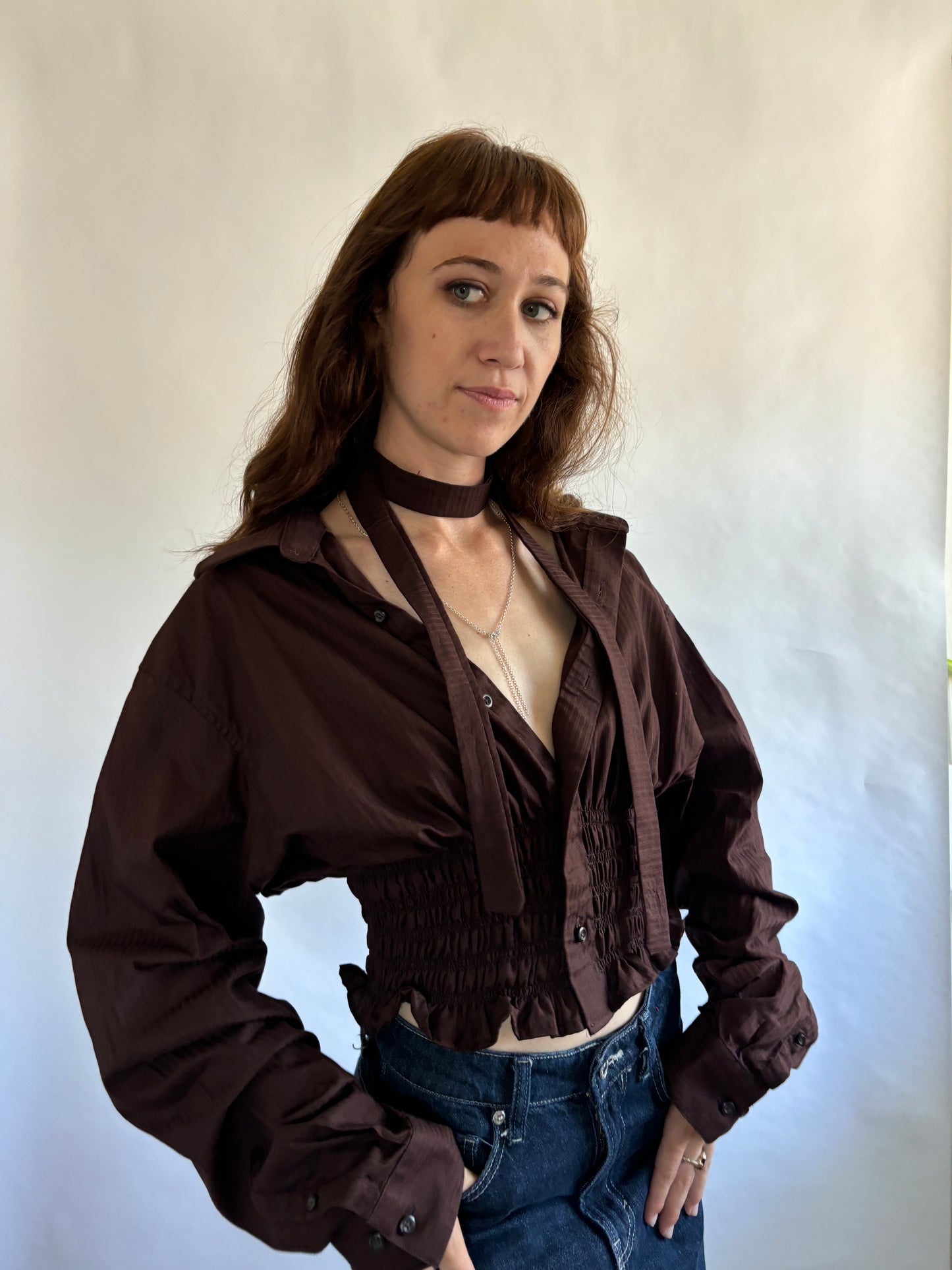 Marielle Top / Brown / M - XL