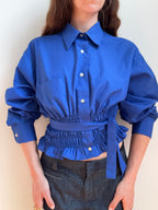 MARIELLE TOP in Sapphire (M/L)