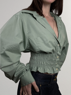 Marielle Top / Sage Green S/M