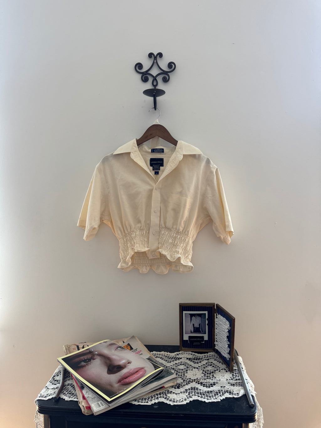 Marielle Top / Buttercream (S-M)