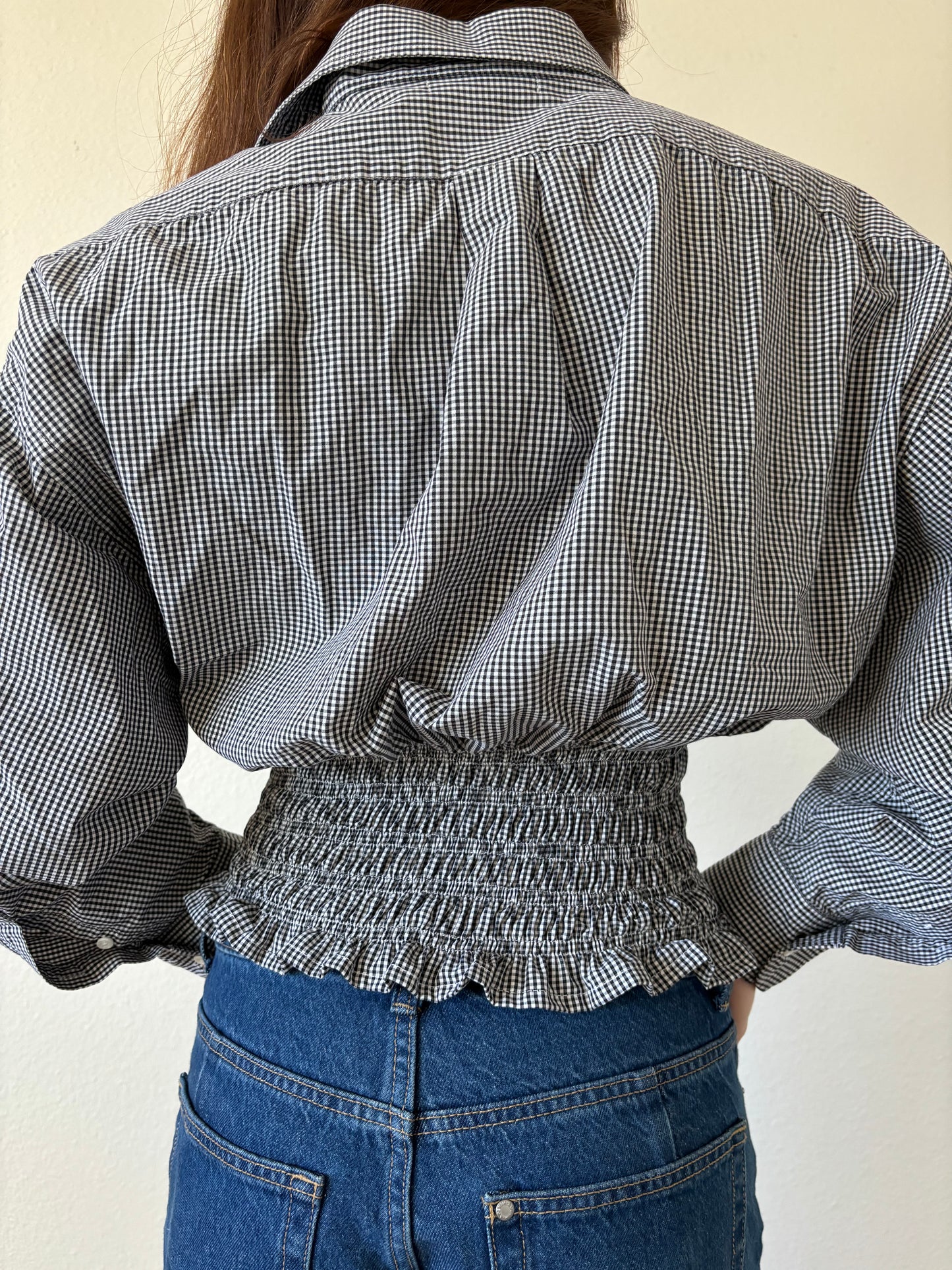 Marielle Top / GINGHAM / M