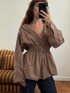 Elodie Top in Cappuccino (M/L)