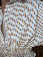MARIELLE TOP in Whimsy Stripes (M/L)