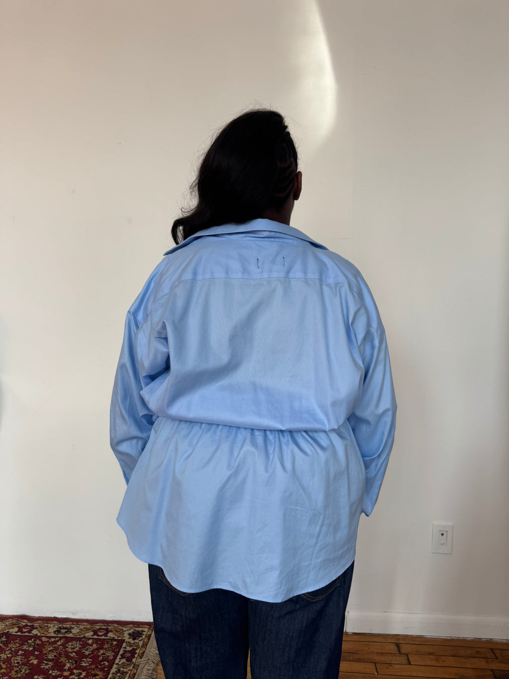 Elodie Top / Baby Blue 2X-3X