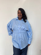 Elodie Top / Baby Blue 2X-3X