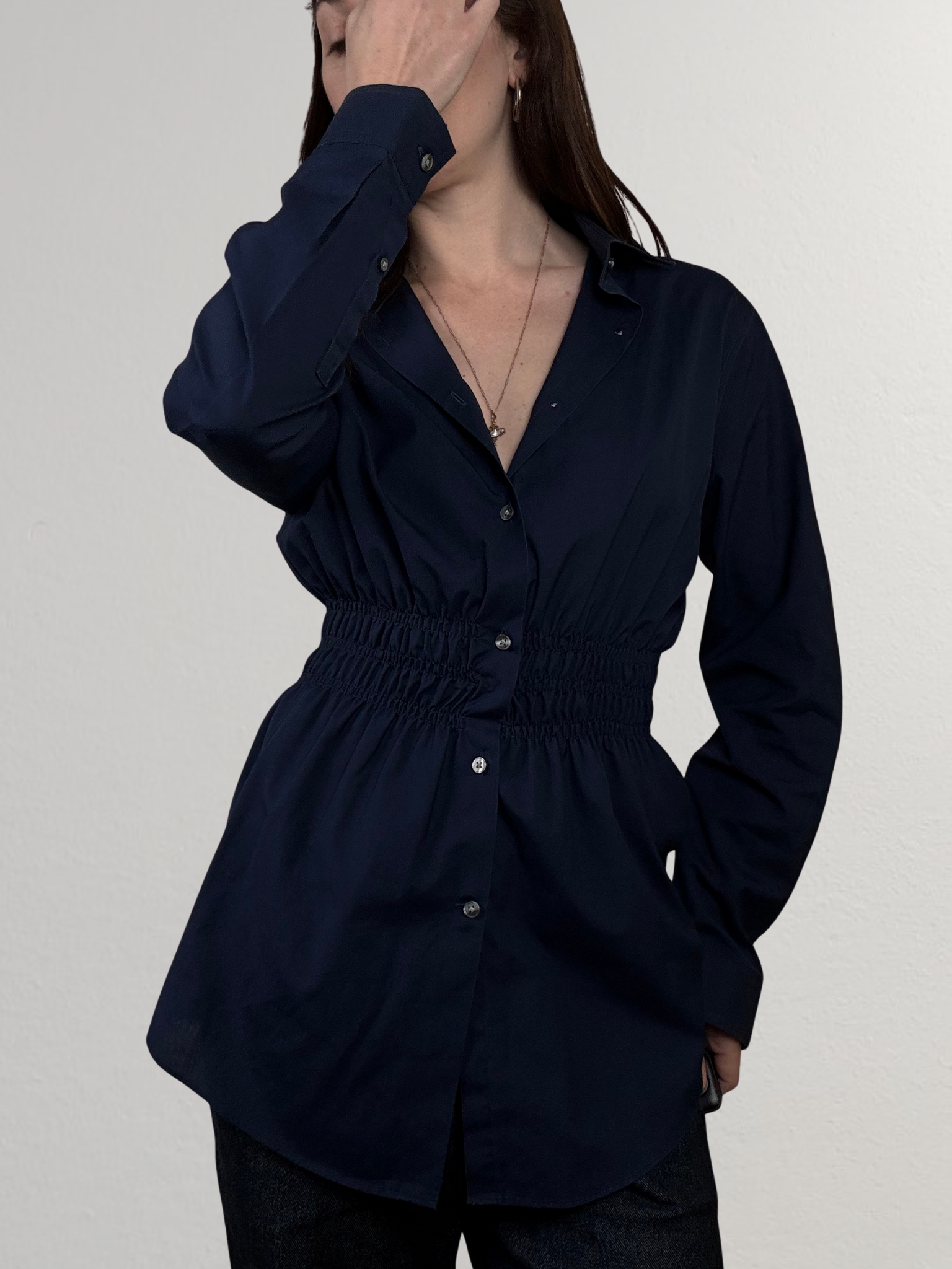 Marielle Top / Navy XS