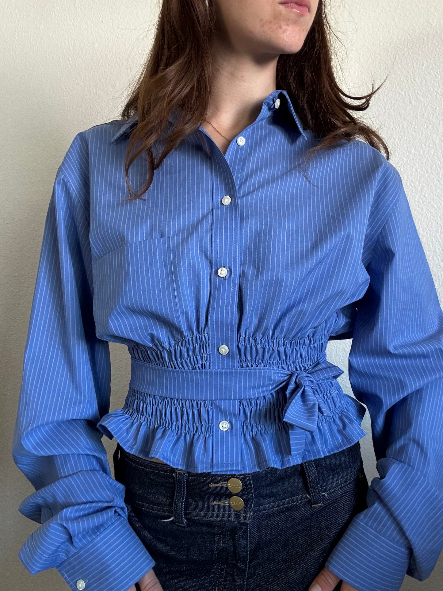 Marielle Top / French Blue Stripes