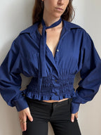 MARIELLE TOP in Navy (S/M)