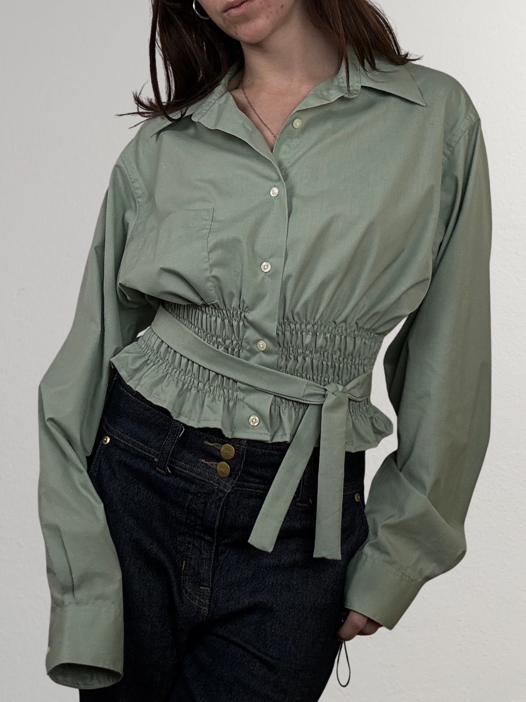 Marielle Top / Sage Green S/M
