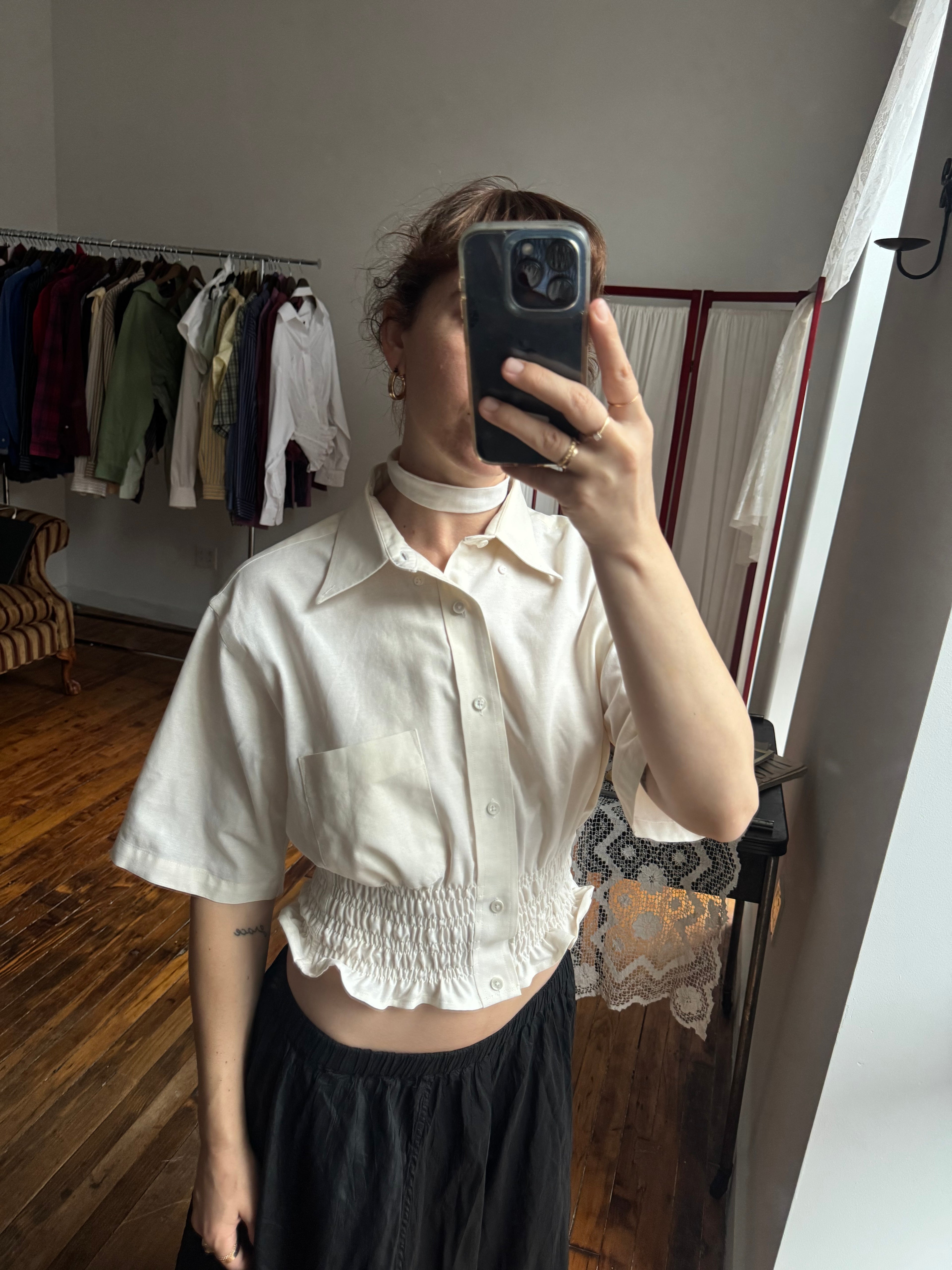 Marielle Top / Buttercream (S-M)