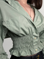 Marielle Top / Sage Green S/M