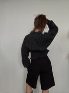 Marielle Top / Pinstripe / ML