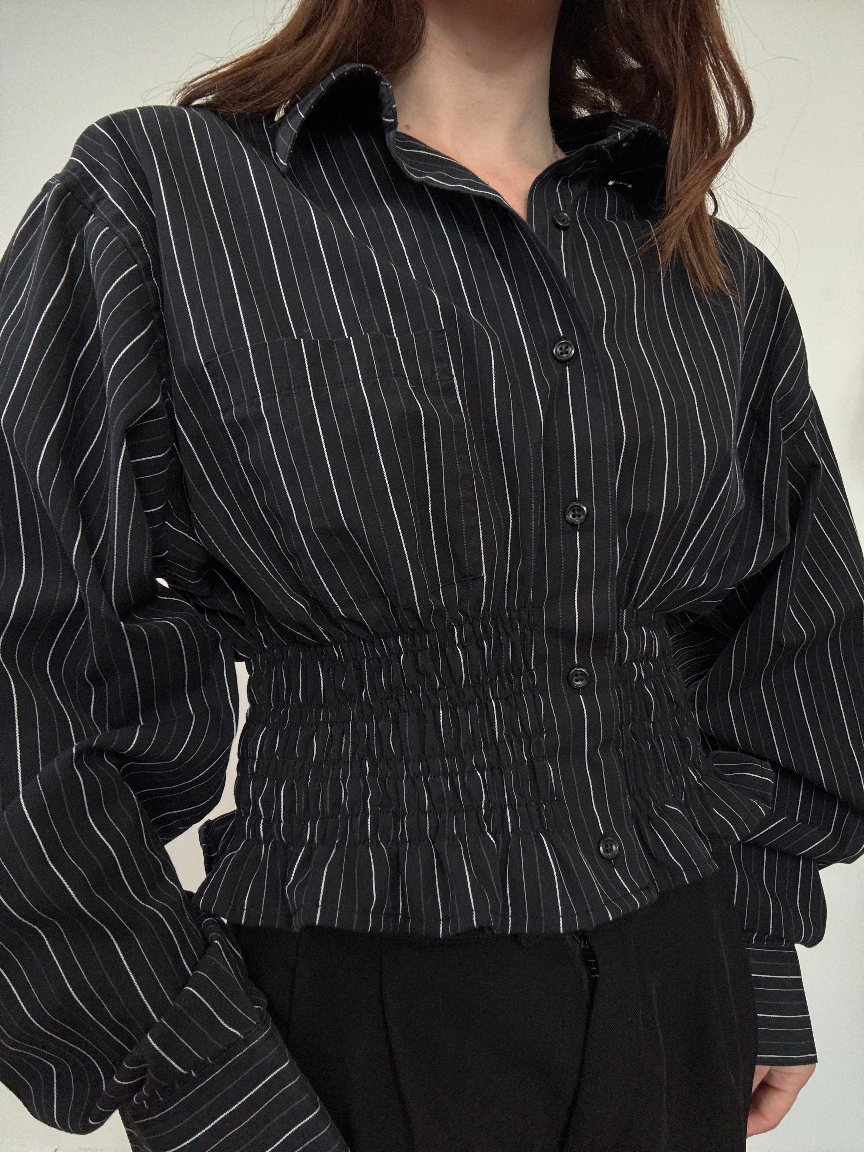 Marielle Top / Pinstripe / ML