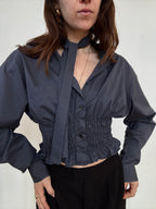 Marielle Top / Slate Gray / M