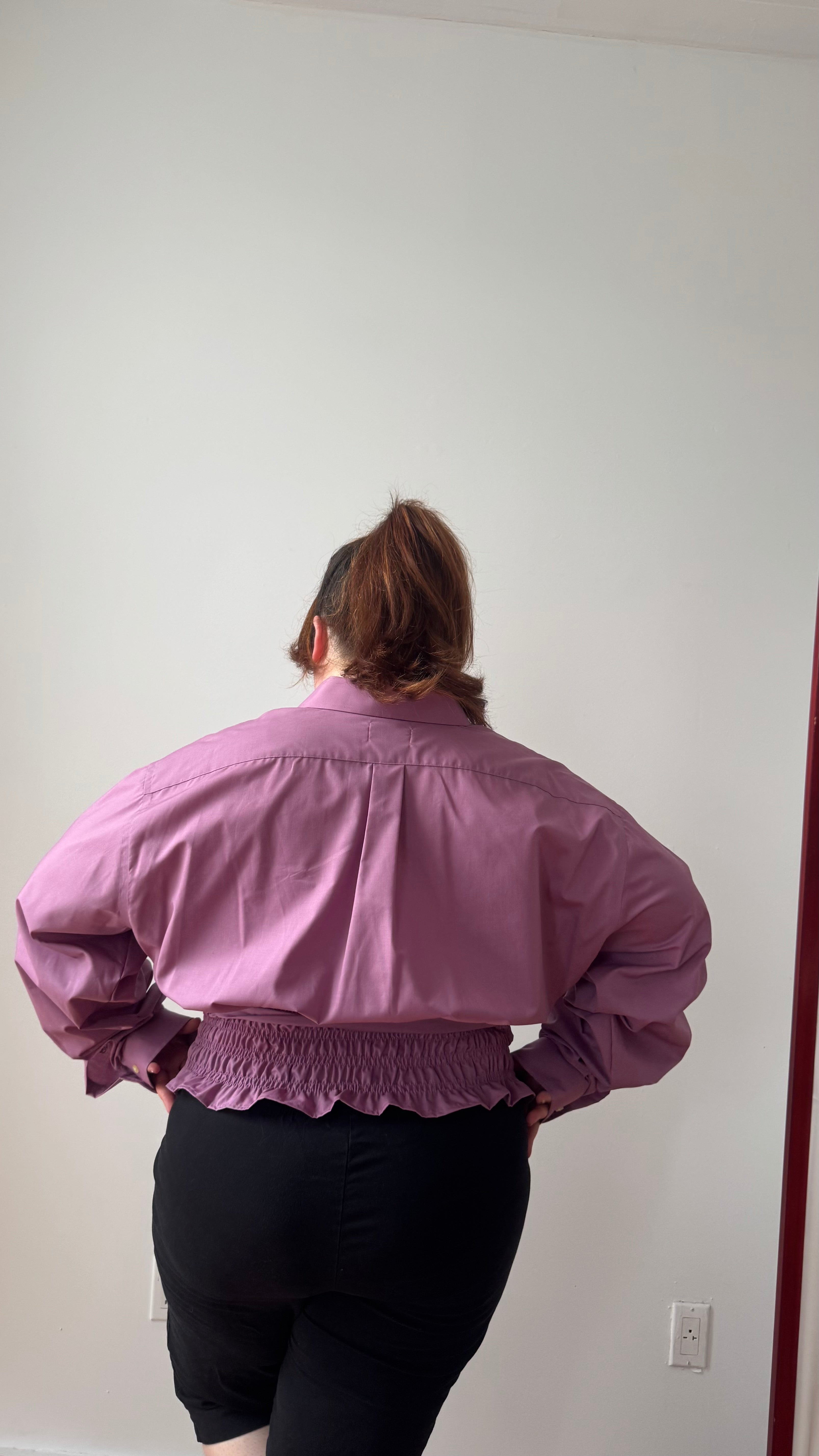 Marielle Top in Mauve (2X-4X)