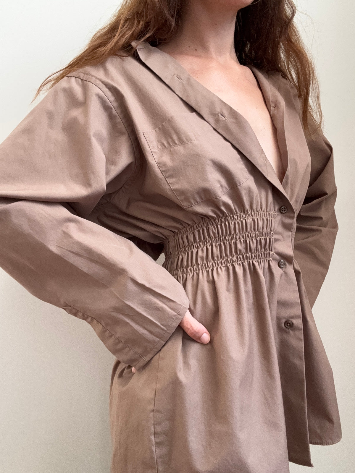 Elodie Top in Cappuccino (M/L)