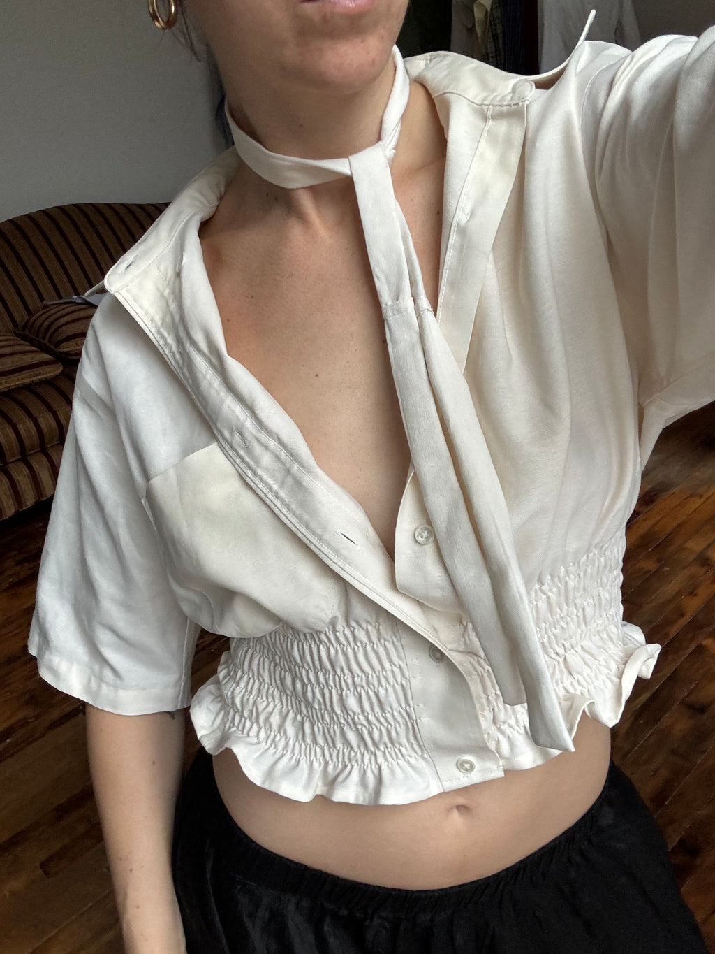 Marielle Top / Buttercream (S-M)
