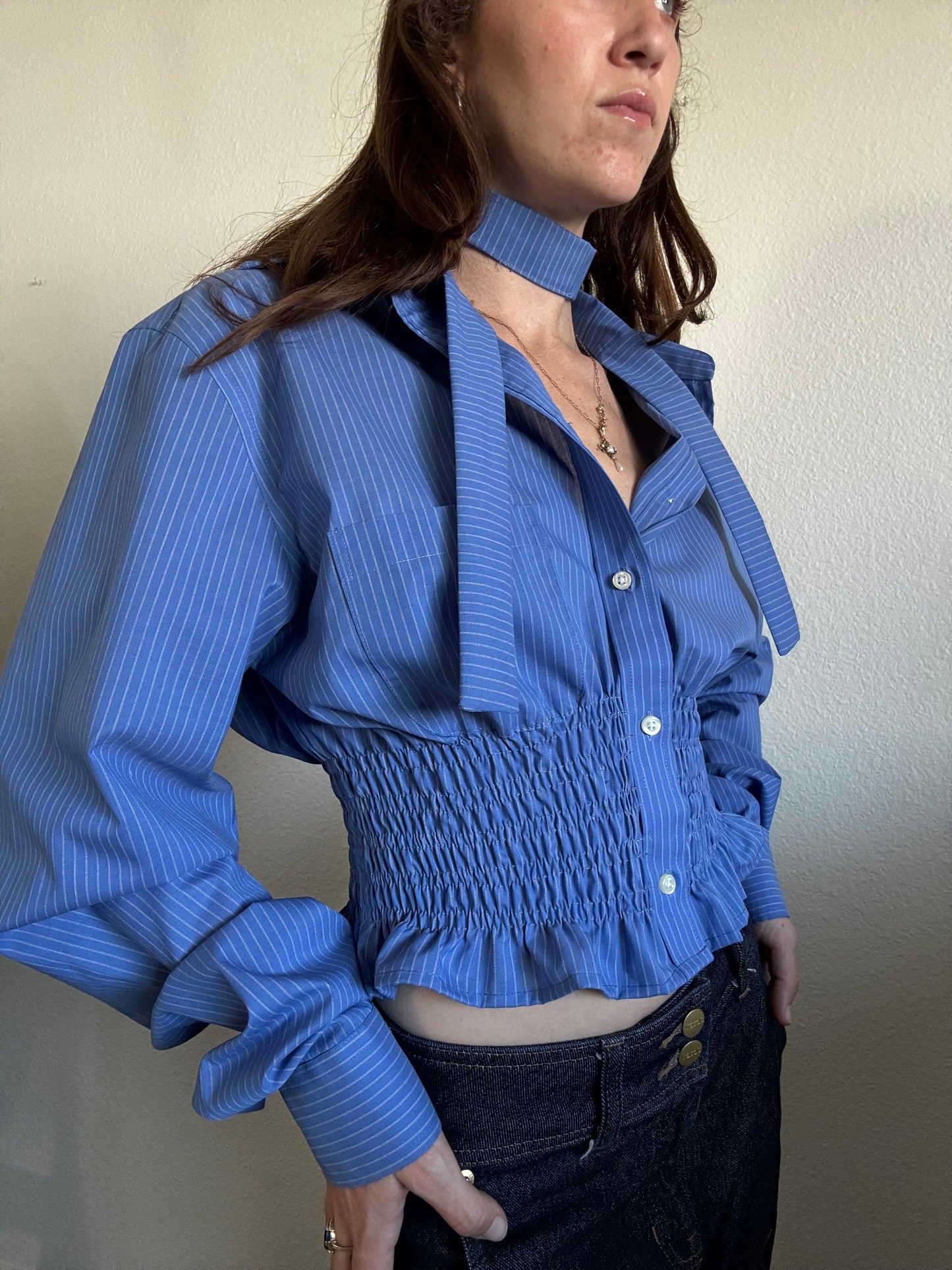 Marielle Top / French Blue Stripes