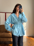 Elodie Top in Aqua (M-XL)