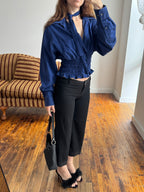 MARIELLE TOP in Navy (S/M)