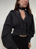 Marielle Top / Pinstripe / ML