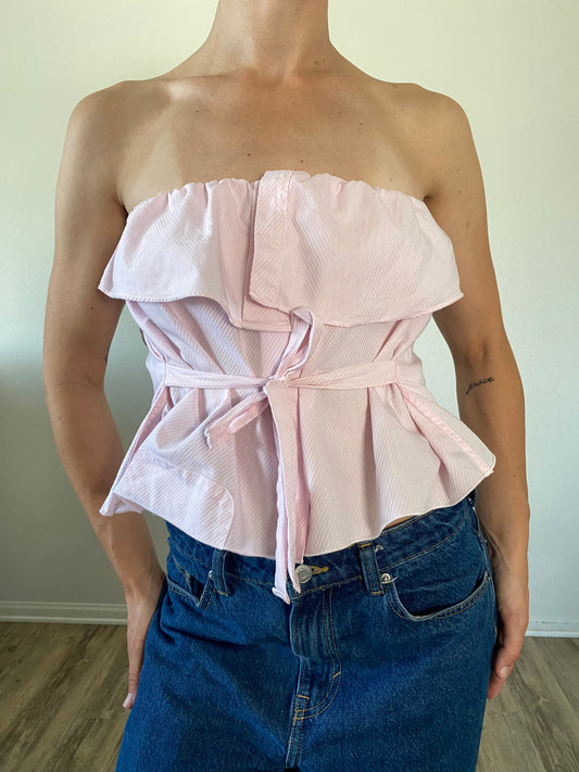 The Camille Top / Petal Pink / Medium