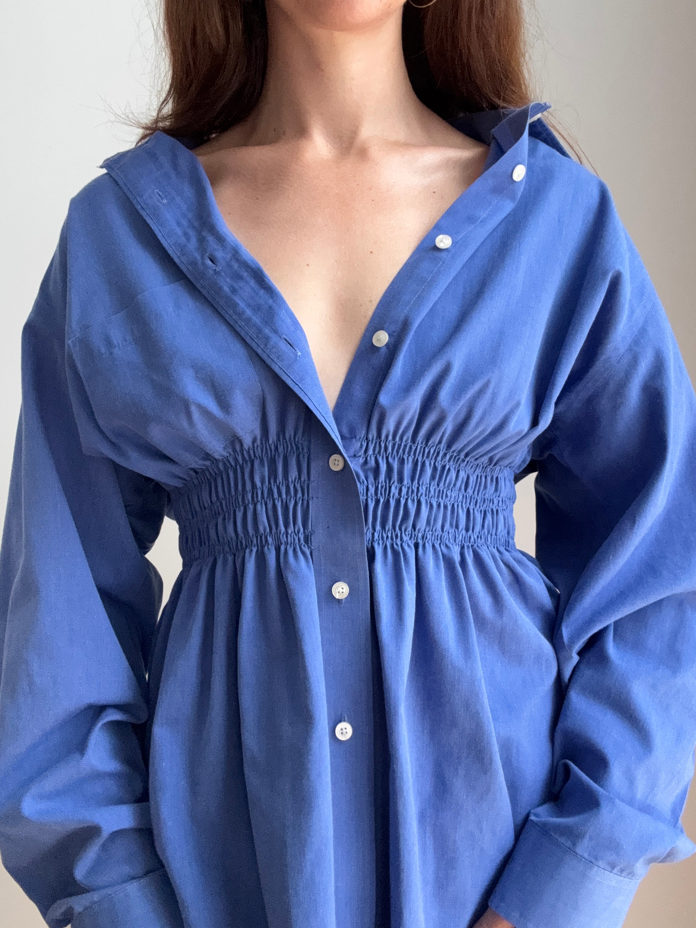 Elodie Top in Blue (M/L)