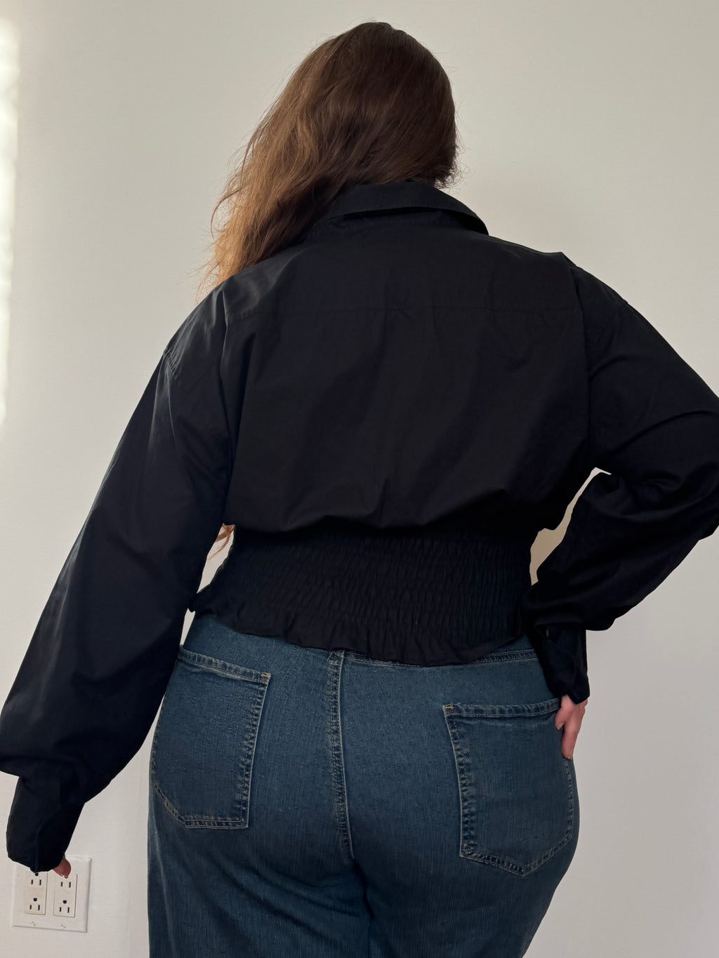 Marielle Top in NOIR (1X-2X)